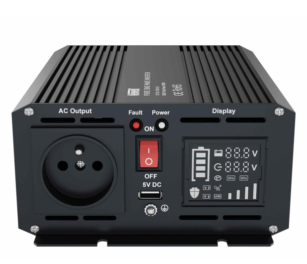 Newell Przetwornica napięcia z czystą sinusoidą 12V/230V/500W - 1322534 - zdjęcie 2